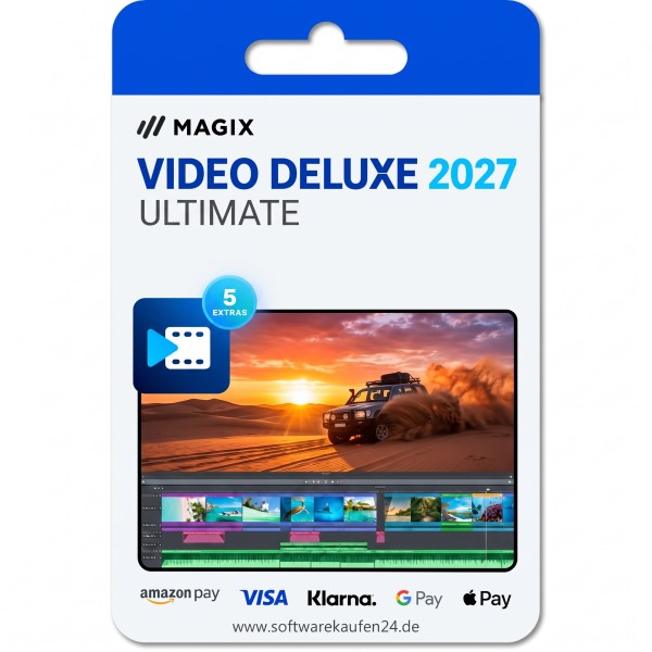 Magix Video Deluxe Ultimate 2027 | für Windows
